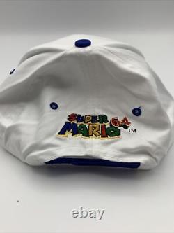 NEW Vintage Super Mario 64 SnapBack Hat Kelloggs Promo Nintendo N64 Rare