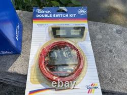 NOS DICK CEPEK Vintage Super-Offroader Lights with covers and switch kit rare