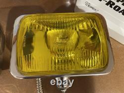 NOS DICK CEPEK Vintage Super-Offroader Lights with covers and switch kit rare