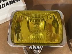 NOS DICK CEPEK Vintage Super-Offroader Lights with covers and switch kit rare