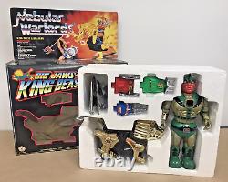 NOS NIB Super Rare Vintage 1980's Nebular Warlords Big Jaws & King Beast