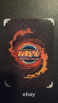 Naruto Ccg Sasuke Uchiha US123 Super Rare Bandai Vintage Lp