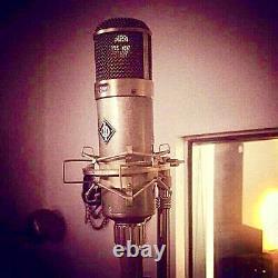 Neumann Vintage 1963 Neumann U 47 Tube Microphone Super Rare 1963 Nickel