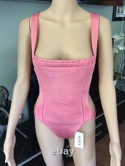 New Azzedine Alaia Iconic Sexy Vintage Bustier Corset Bodysuit Size XS VERY RARE