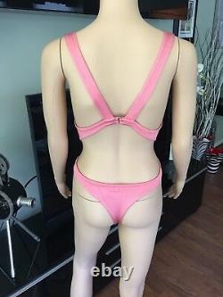 New Azzedine Alaia Iconic Sexy Vintage Bustier Corset Bodysuit Size XS VERY RARE