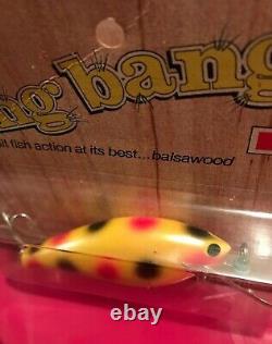 New, Sealed Bagley Db04 Cohoe All Brass! Super Rare Bait! Wow! 10 Rated Color