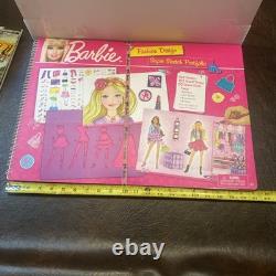 New Super Rare Vintage Barbie Fashion Designer Super Sketch Portfolio Read