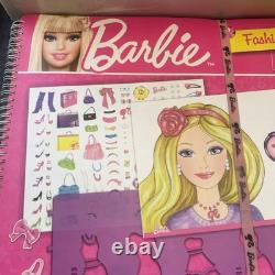 New Super Rare Vintage Barbie Fashion Designer Super Sketch Portfolio Read