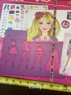 New Super Rare Vintage Barbie Fashion Designer Super Sketch Portfolio Read