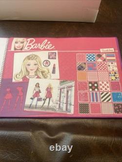 New Super Rare Vintage Barbie Fashion Designer Super Sketch Portfolio Read