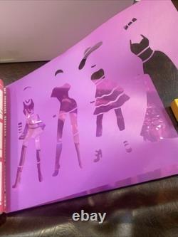 New Super Rare Vintage Barbie Fashion Designer Super Sketch Portfolio Read