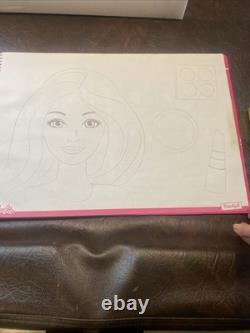 New Super Rare Vintage Barbie Fashion Designer Super Sketch Portfolio Read