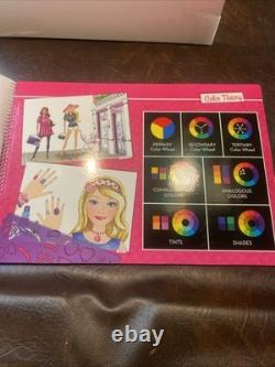 New Super Rare Vintage Barbie Fashion Designer Super Sketch Portfolio Read