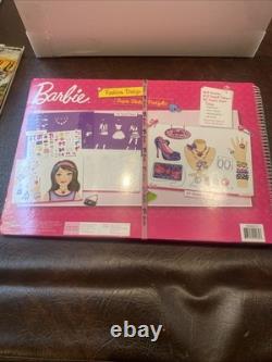 New Super Rare Vintage Barbie Fashion Designer Super Sketch Portfolio Read