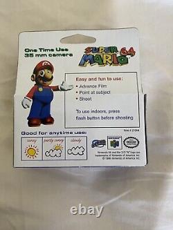 New Vintage Nintendo 64 Super Mario 35mm Promotional camera. Rare