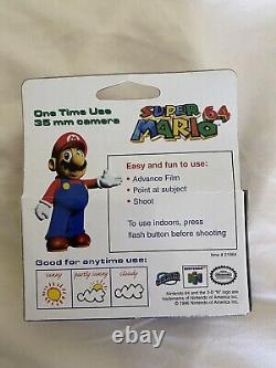 New Vintage Nintendo 64 Super Mario 35mm Promotional camera. Rare