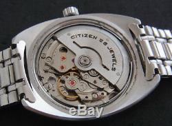 Nice & Rare Vintage Citizen Leopard Super Beat 8 Automatic 26 Jewels Japan Watch