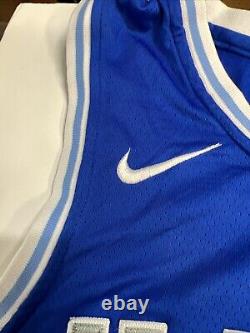 Nike Vintage Super RARE Basketball Team Jersey Kansas K-State Men's M Blue-56323