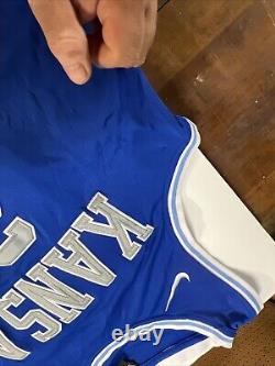 Nike Vintage Super RARE Basketball Team Jersey Kansas K-State Men's M Blue-56323