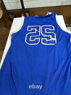 Nike Vintage Super RARE Basketball Team Jersey Kansas K-State Men's M Blue-56323