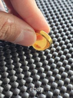 Nintendo Employee Super Mario World Peace Sign Golden Ring Rare Vintage SNES GB