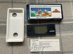 Nintendo Super Mario Bros Crystal Screen Game Watch YM-801 RARE Vintage