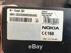 Nokia N-Gage QD Black Smartphone VINTAGE COLLECTIBLE SUPER RARE