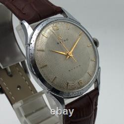 OH serviced, Vintage 1958 SEIKO SUPER Rare dial J13001 Hand-winding Japan #1861
