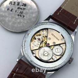 OH serviced, Vintage 1958 SEIKO SUPER Rare dial J13001 Hand-winding Japan #1861