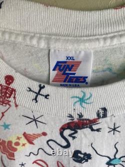 Oingo Boingo tour T-shirt Size XXL SUPER Rare Find VINTAGE Graphics on BothSides