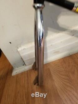 Old School Bmx 1981 20 Black Torker Frame Chrome Fork Og Super Rare Vintage