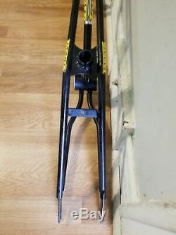 Old School Bmx 1981 20 Black Torker Frame Chrome Fork Og Super Rare Vintage