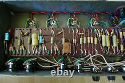 Original rare collector Marshall JMP JTM 1970 Super PA 100 w 4-Channel in case