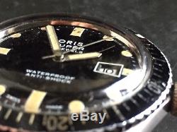 Oris Super Diver Vintage watch uhr 1960 17 Jewels Rare Handaufzug seher selten