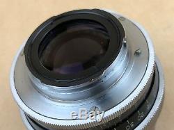 P. Angenieux 50mm F/1.5 Type S21 Paris Exakta Mount Vintage Lens Super Rare