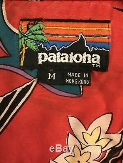 Patagonia Pataloha Fish-and-Tits Medium Super Rare Vintage Aloha Shirt