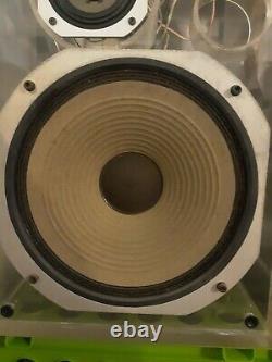 Pioneer Hpm 100 Vintage Acrylic Speakers Super Rare