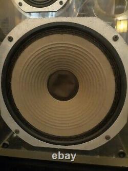 Pioneer Hpm 100 Vintage Acrylic Speakers Super Rare