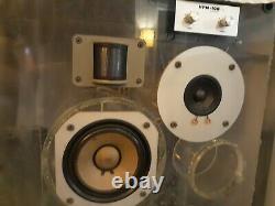 Pioneer Hpm 100 Vintage Acrylic Speakers Super Rare