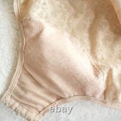 RARE Dior Vintage Kardashian Nude Sheer Monogram Bodysuit