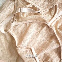 RARE Dior Vintage Kardashian Nude Sheer Monogram Bodysuit