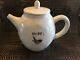 RARE Rae dunn Vintage Magenta Exclusive Teapot CHIRP Pottery Super HARD TO FIND