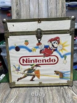 RARE VINTAGE Nintendo Super Mario Bros Zelda Games Toy Storage Box Chest