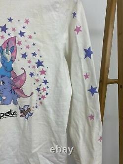 RARE VTG Neopets Super Cute Sleeve Graphic T-Shirt Size YOUTH XL