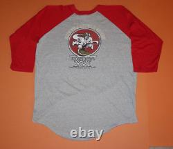 RARE Vintage 1982 San Francisco 49ers Super Bowl XVI Shirt JOE MONTANA