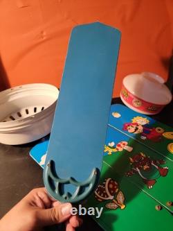 RARE Vintage 1988 Nintendo Super Mario Bros 4 Blade Ceiling Fan Light