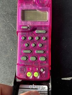 RARE Vintage 1990's V-Link Super Rare Mobile Cell Phone Pink Rare UNTESTED