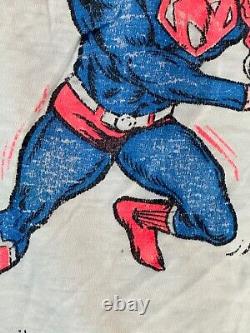 RARE Vintage 60s 70s Richard Nixon Super Hero Cape Single Stitch T-Shirt DERBY