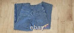 RARE Vintage 90s JNCO JEANS Super Baggy Rave Skateboard Denim Jeans size 32