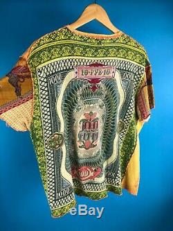 RARE Vintage 90s Jean Paul Gaultier Currency Print T-shirt (XL)